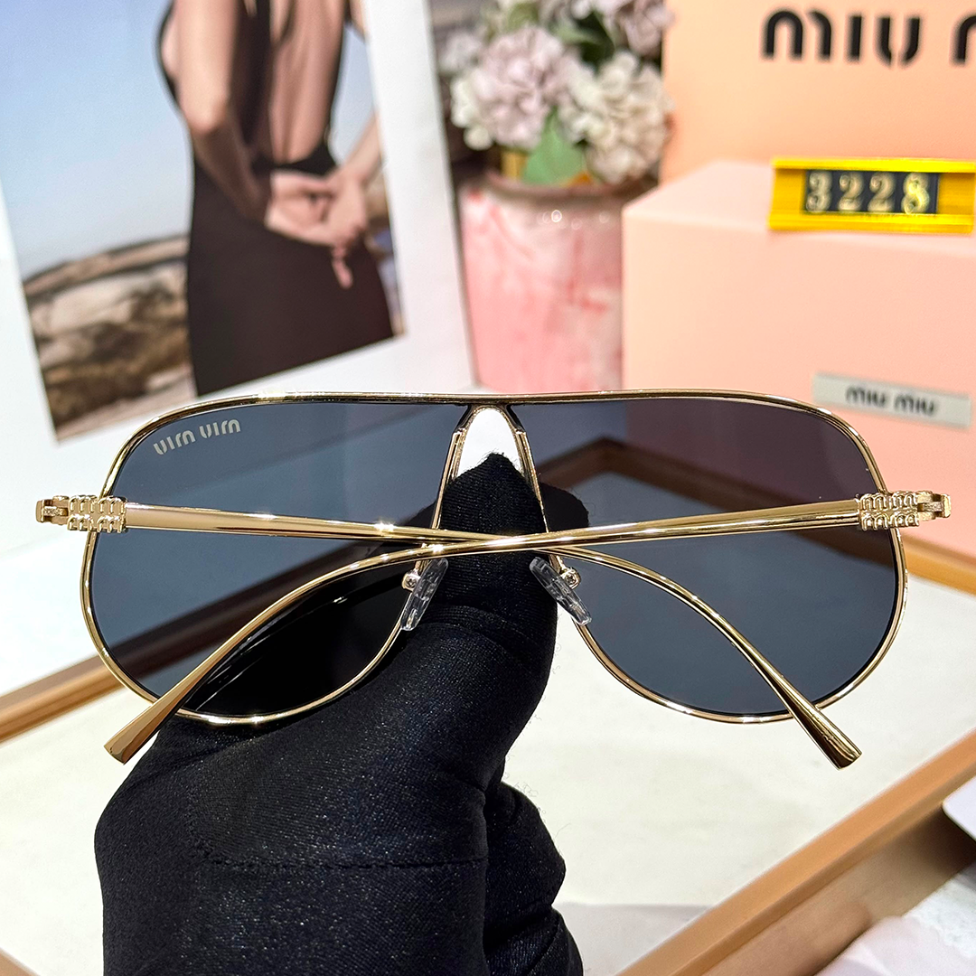 MIU MIU PREMIUM LUXURY 3228 womens Aviators - Image 8