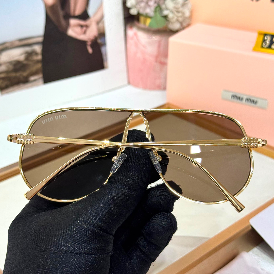 MIU MIU PREMIUM LUXURY 3228 womens Aviators - Image 7
