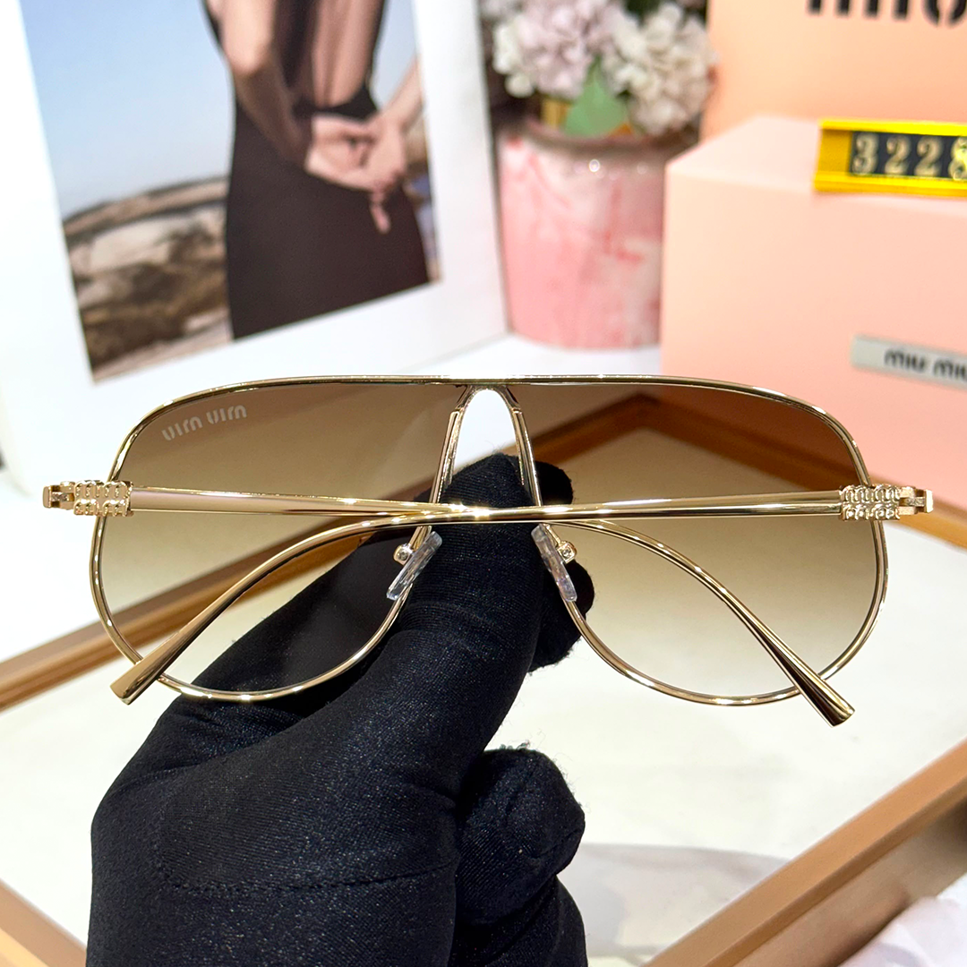 MIU MIU PREMIUM LUXURY 3228 womens Aviators - Image 6