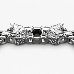 ALPHA WOLF – SIGNATURE LINK BRACELET - Image 7
