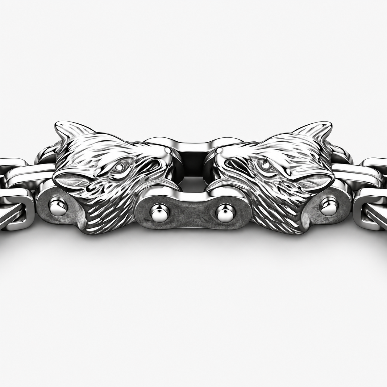 ALPHA WOLF – SIGNATURE LINK BRACELET - Image 7