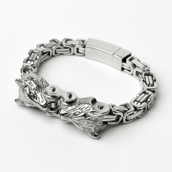 ALPHA WOLF – SIGNATURE LINK BRACELET - Image 8