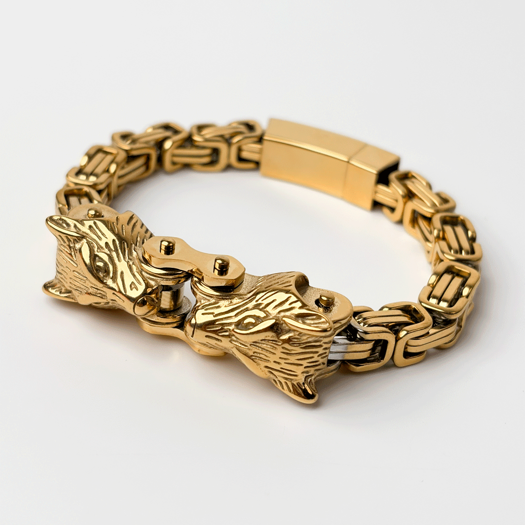 ALPHA WOLF – SIGNATURE LINK BRACELET - Image 5