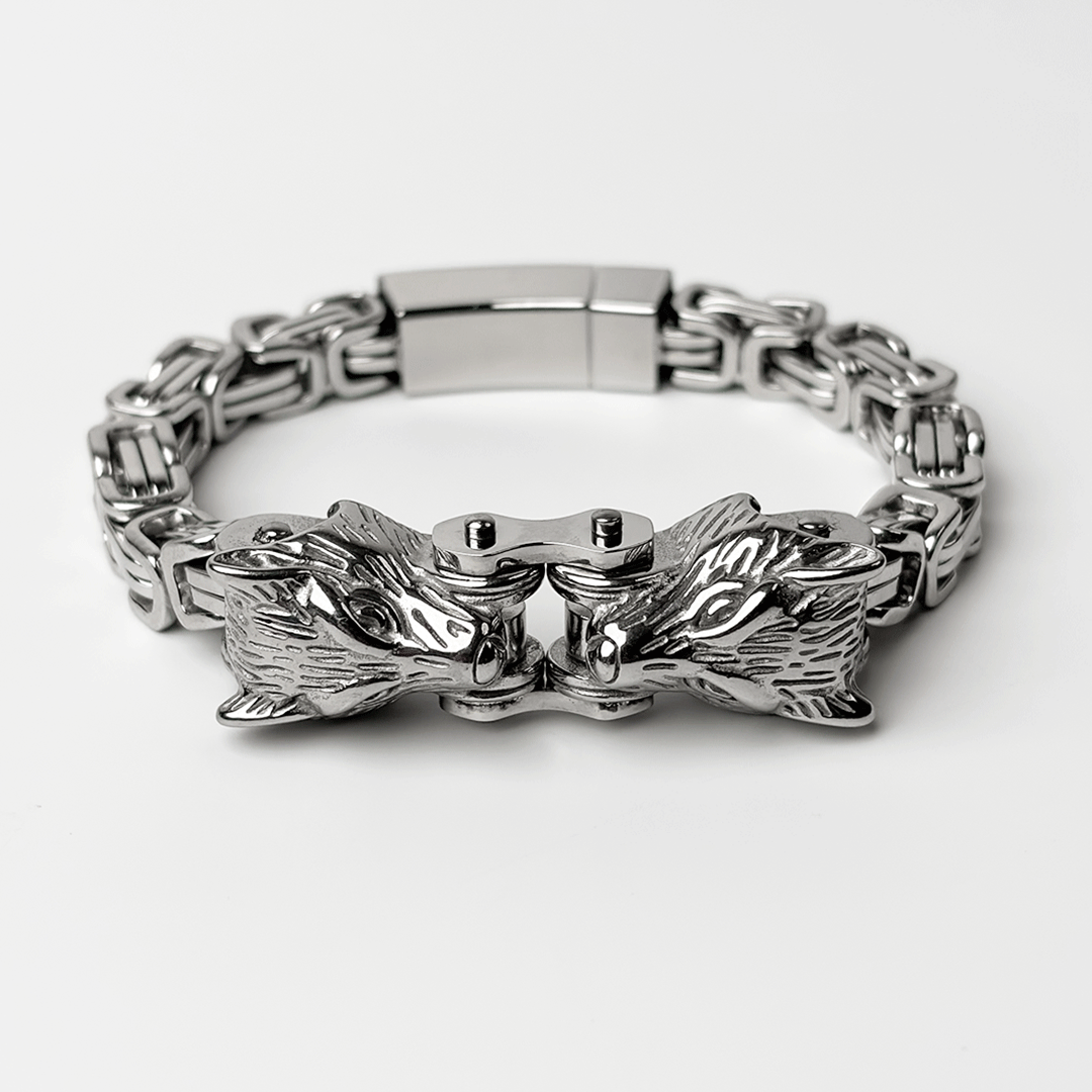ALPHA WOLF – SIGNATURE LINK BRACELET - Image 11