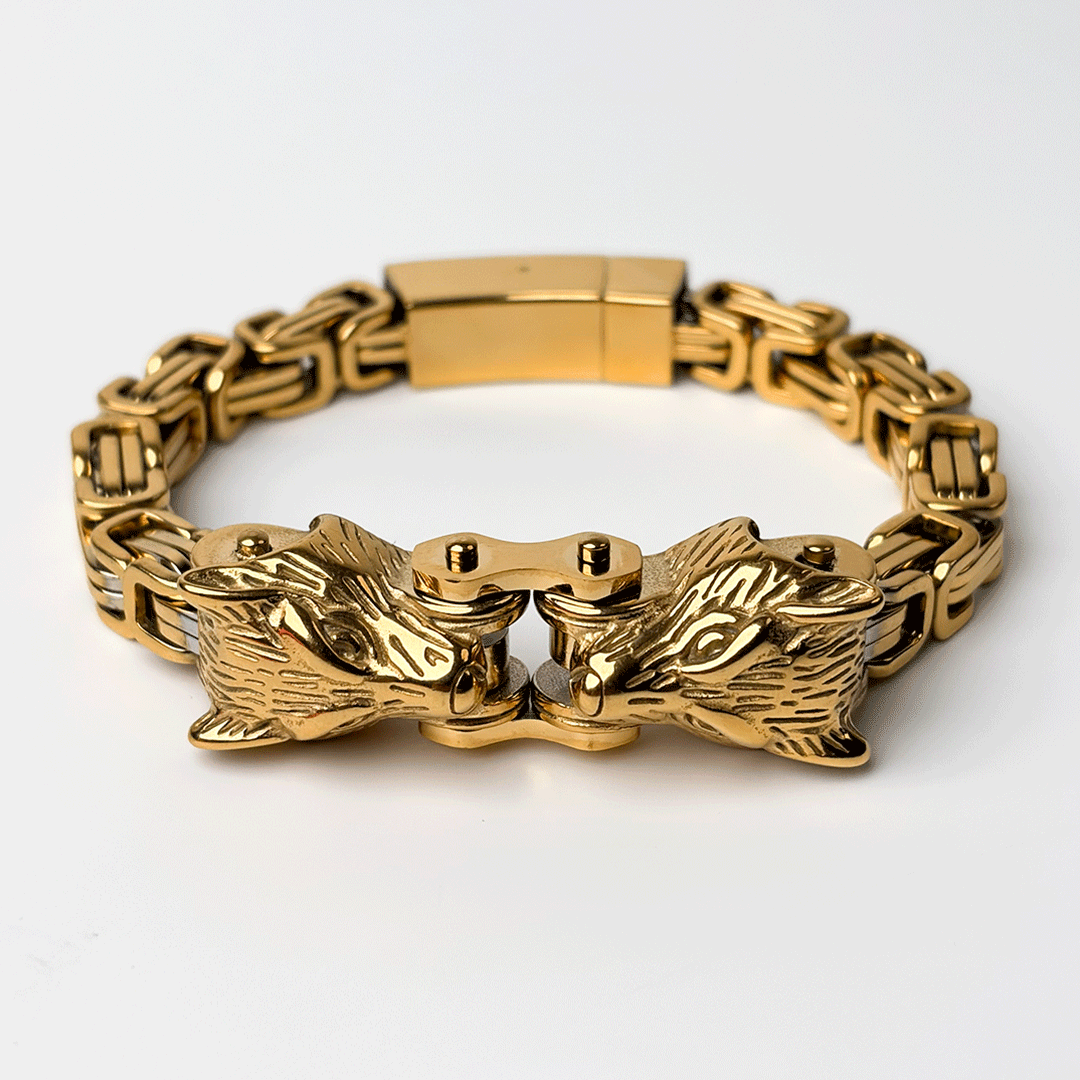 ALPHA WOLF – SIGNATURE LINK BRACELET