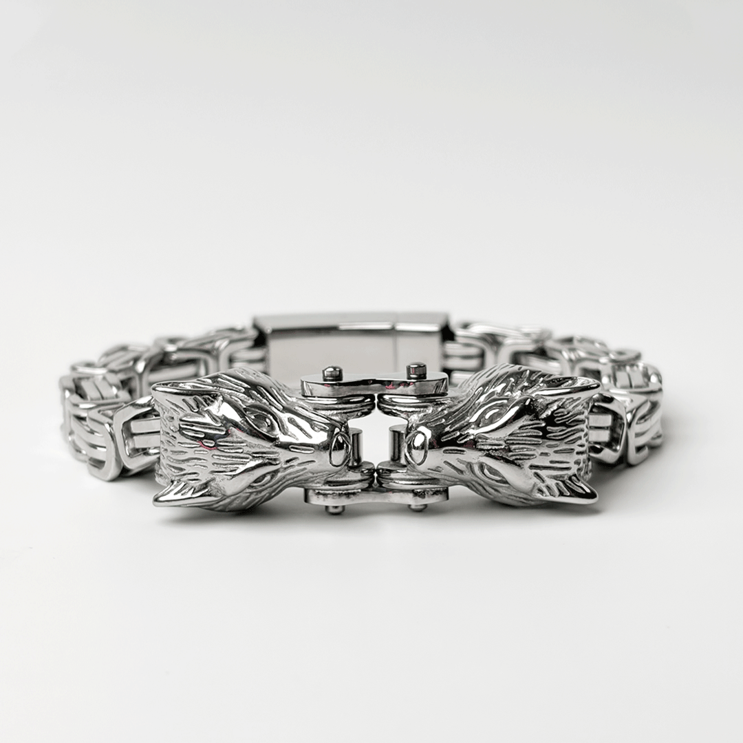 ALPHA WOLF – SIGNATURE LINK BRACELET - Image 2
